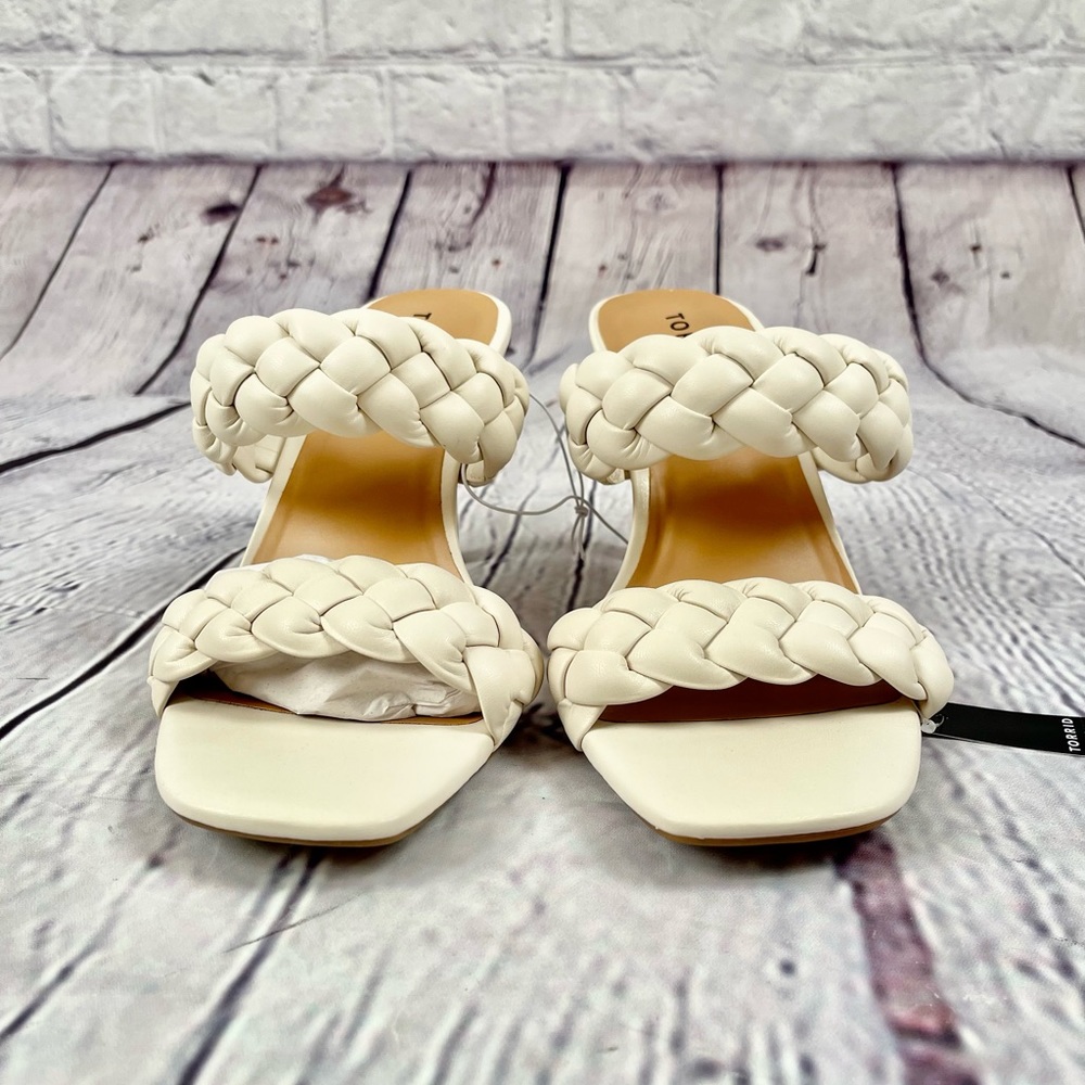 Brand New Braided Heel Sandal 10 - Picture 7 of 14